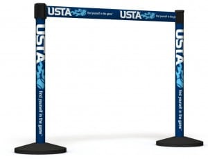 Full Stanchion Sleeve Post Wrap - Ideal for Branding and Advertising