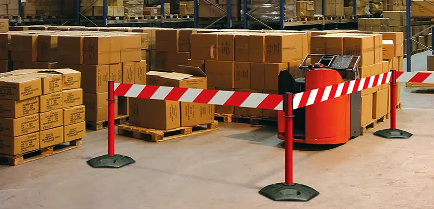 Warehouse Stanchions