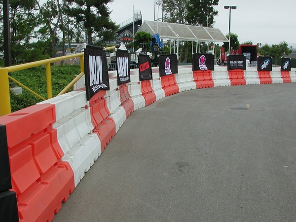 Plastic Jersey Barriers