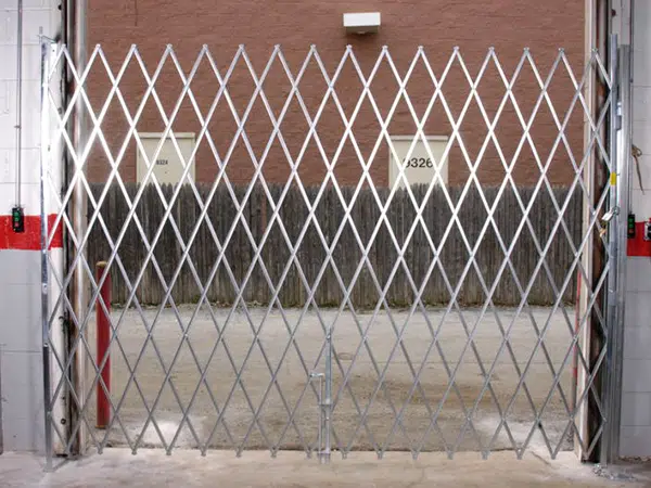 Perimeter Security Single Fixed Scissor Gate