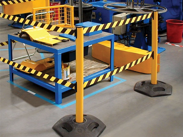 Warehouse Safety Retractable Belt Barriers