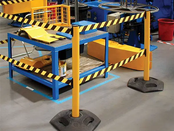 Warehouse Safety Retractable Belt Barriers