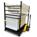 Plastic Event Fencing Cart and Kit