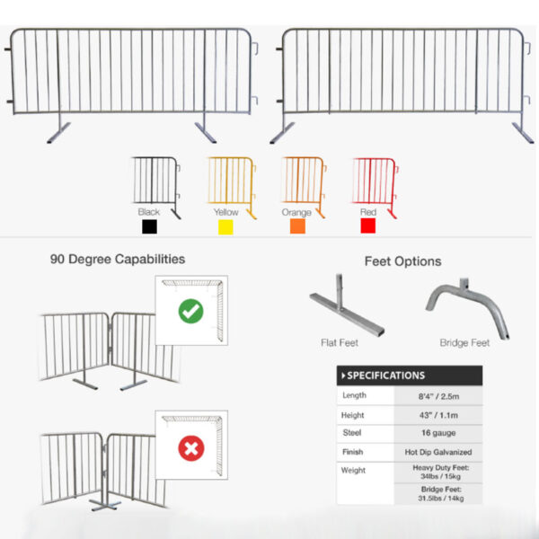 Linemaster Hd Economy Steel Barrier Specs