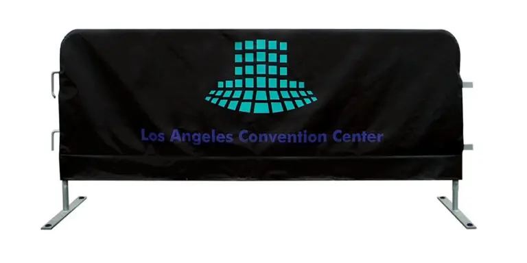 Los Angeles Convention Center Barrier Jacket 3D Mockup