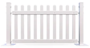 Picket with posts