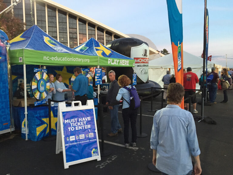 Tents, Signs and Inflatables at North Carolina Fair